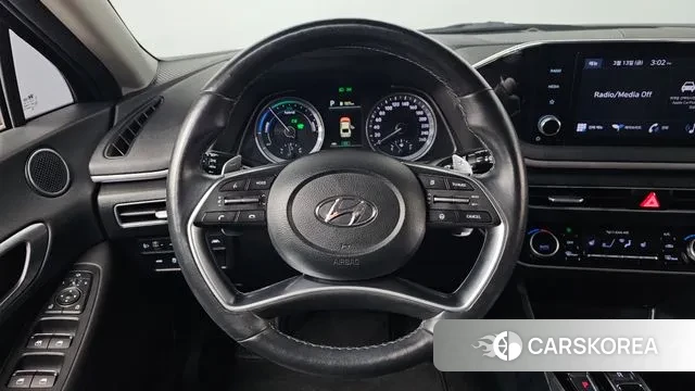 Hyundai Sonata Hybrid (DN8) 2021 Черный из Кореи, фото 4