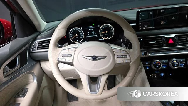 Genesis The New G70 2021 Красный из Кореи, фото 4