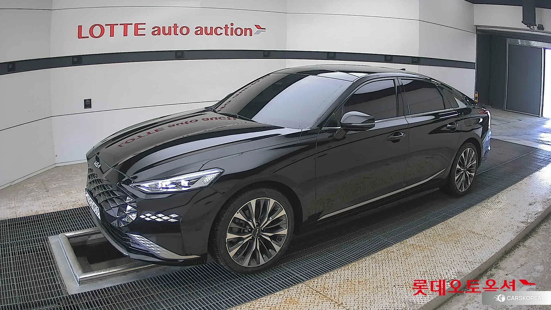 Kia K8 2022 Aurora Black Pearl из Кореи, фото 4