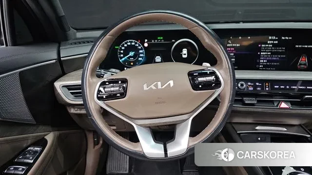 Kia K8 Hybrid 2022 Черный из Кореи, фото 4