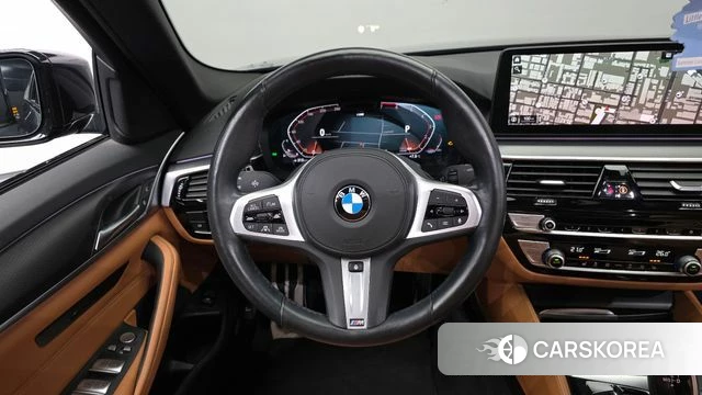 BMW 5 Series (G30) 2021 Черный из Кореи, фото 4