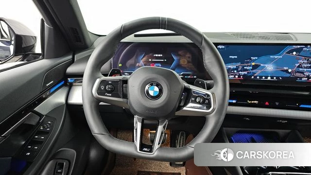 BMW 5 Series (G60) 2024 Черный из Кореи, фото 4