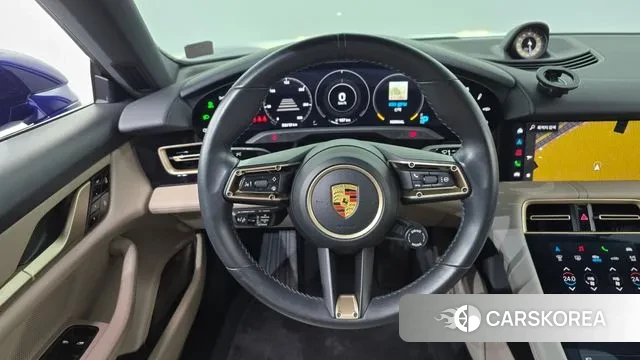 Porsche Taycan 2021 Синий из Кореи, фото 4