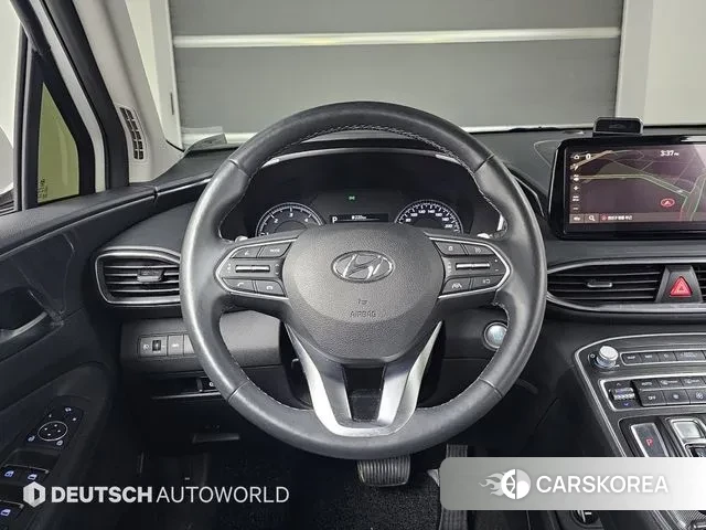 Hyundai The New Santa Fe 2021 Белый из Кореи, фото 4