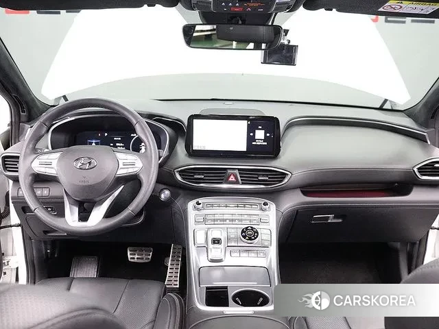 Hyundai The New Santa Fe 2023 Белый из Кореи, фото 4