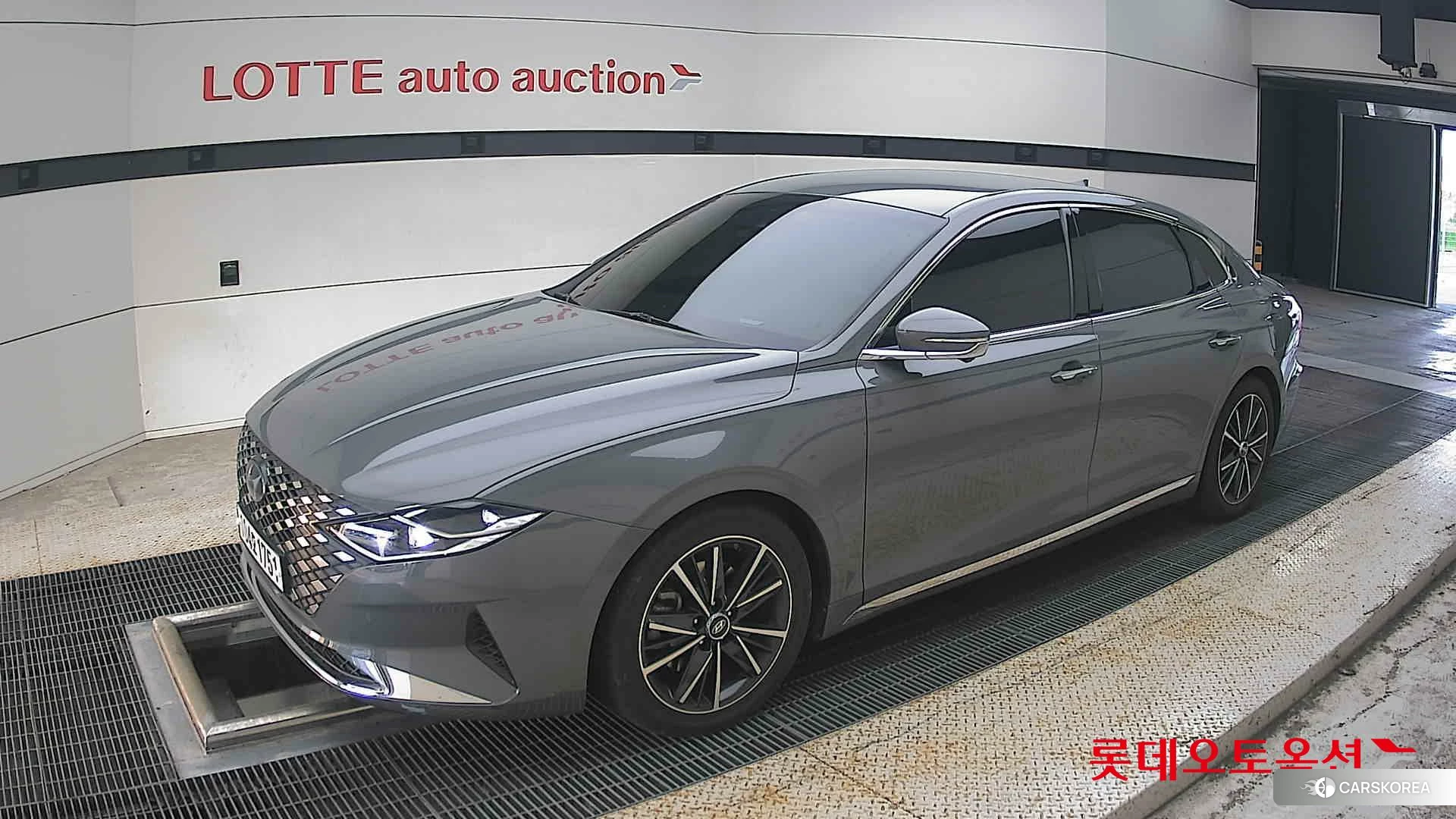 Hyundai Grandeur 2021 Hampton Gray из Кореи, фото 4