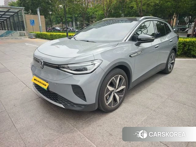 Volkswagen ID.4 CROZZ 2022 Серебристо-серый из Китая, фото 4