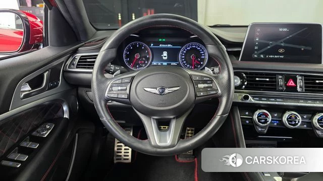 Genesis G70 2018 Красный из Кореи, фото 4