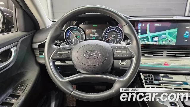 Hyundai The New Grandeur IG Hybrid 2021 Черный из Кореи, фото 4