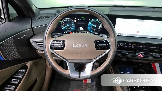 Kia K8 Hybrid 2021 Черный из Кореи, фото 4