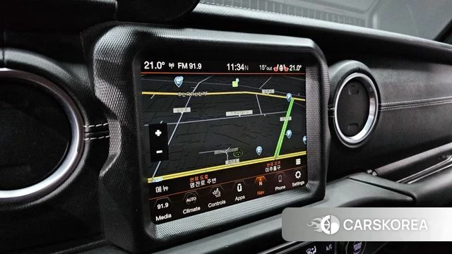 Jeep Wrangler (JL) 2023 Черный из Кореи, фото 4