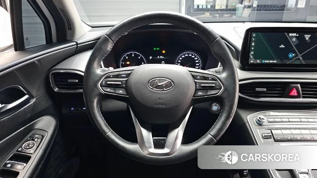 Hyundai The New Santa Fe 2022 Белый из Кореи, фото 4