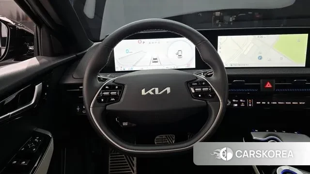 Kia EV6 2022 Черный из Кореи, фото 4