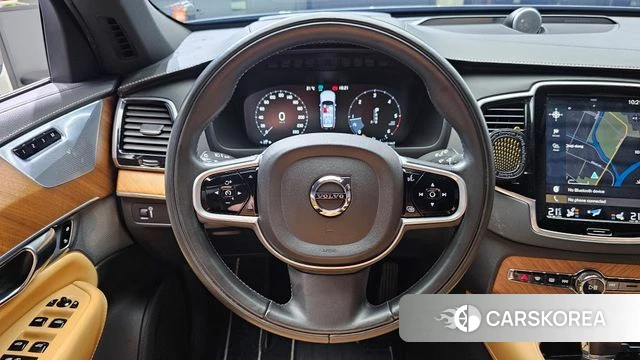 Volvo XC90 second Generation 2019 Серебристо-серый из Кореи, фото 4