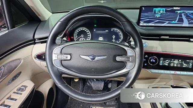Genesis GV70 2021 Красный из Кореи, фото 4