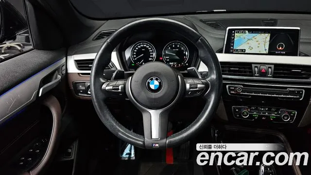 BMW X1 (F48) 2021 Черный из Кореи, фото 4