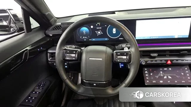 Hyundai Grandeur Hybrid (GN7) 2024 Черный из Кореи, фото 4