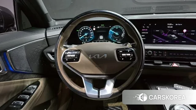 Kia K8 Hybrid 2022 Черный из Кореи, фото 4