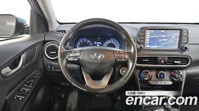 Hyundai Kona 2018 Небесно-голубой из Кореи, фото 4