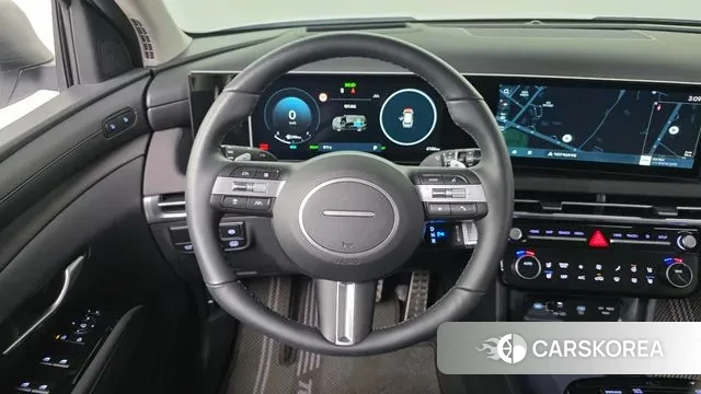 Hyundai The New Tucson Hybrid (NX4) 2024 Белый из Кореи, фото 4