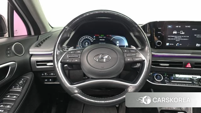 Hyundai Sonata (DN8) 2019 Белый из Кореи, фото 4
