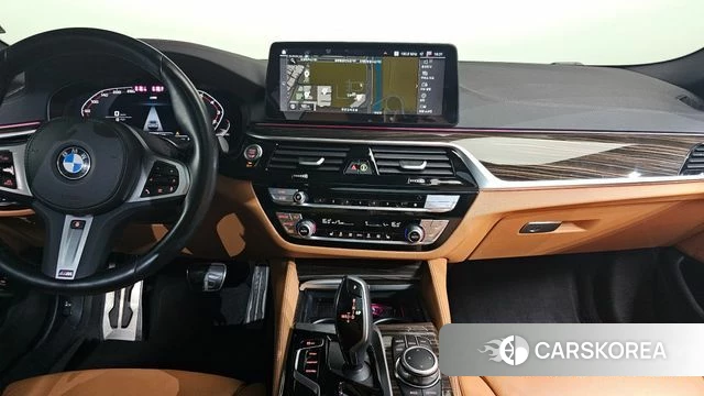 BMW 5 Series (G30) 2022 Черный из Кореи, фото 4