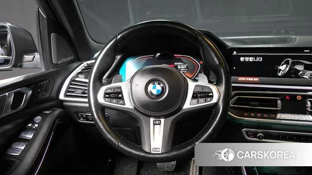 BMW X7 (G07) 2022 Синий из Кореи, фото 4