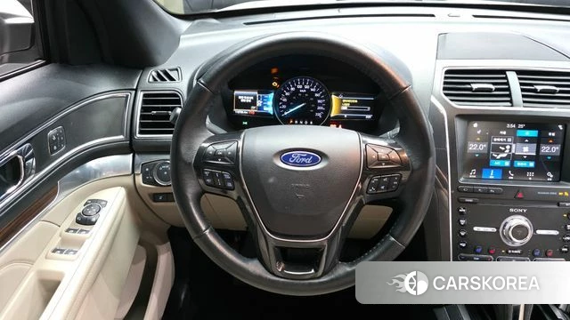 Ford Explorer 2019 Белый из Кореи, фото 4