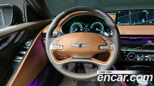 Genesis G80 (RG3) 2023 Черный из Кореи, фото 4