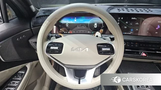 Kia K8 Hybrid 2023 Белый из Кореи, фото 4