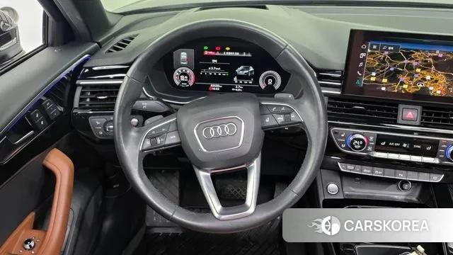 Audi A4 (B9) 2021 Черный из Кореи, фото 4