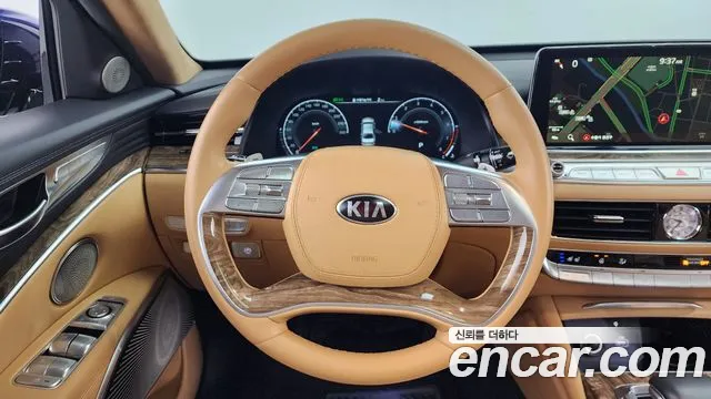 Kia More K9 2021 Синий из Кореи, фото 4