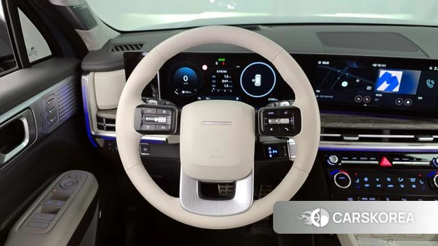 Hyundai Santa Fe (MX5) 2024 Небесно-голубой из Кореи, фото 4