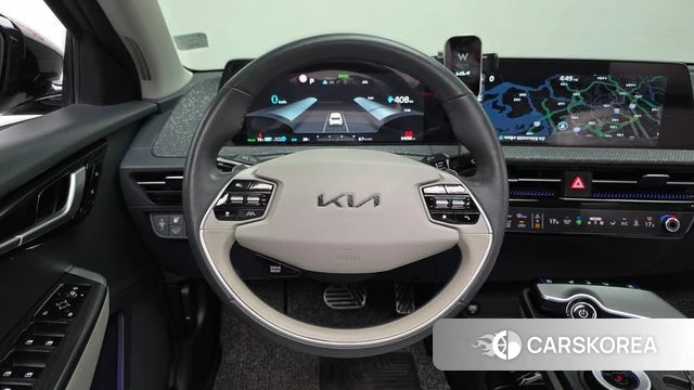 Kia EV6 2022 Серый из Кореи, фото 4