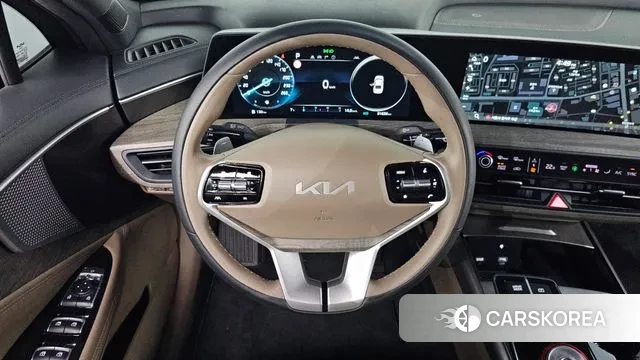 Kia K8 Hybrid 2021 Черный из Кореи, фото 4