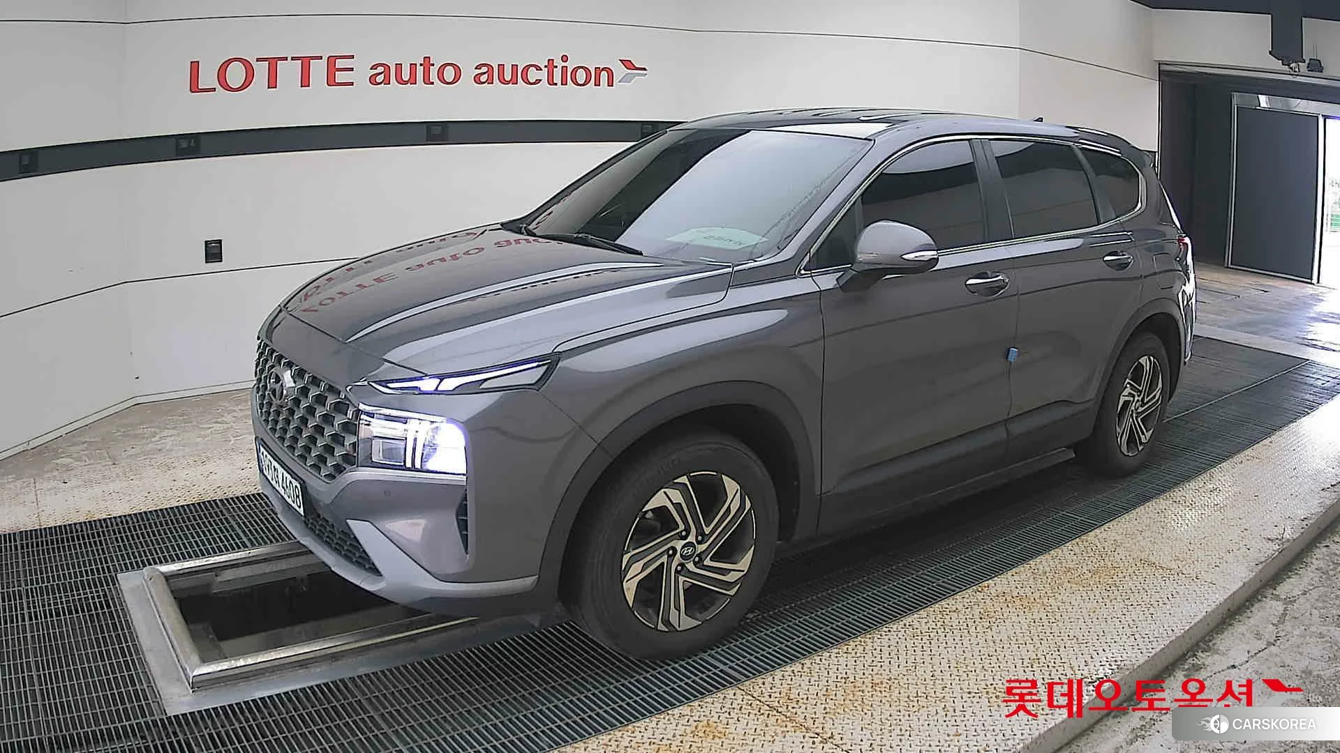 Hyundai Santa Fe 2022 Magnetic Grey Metallic из Кореи, фото 4