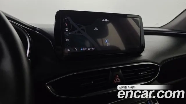 Hyundai The New Santa Fe 2021 Серый из Кореи, фото 4