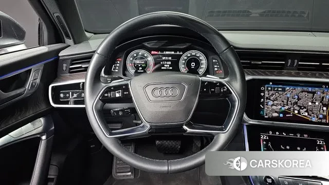 Audi A6 (C8) 2022 Серебристо-серый из Кореи, фото 4