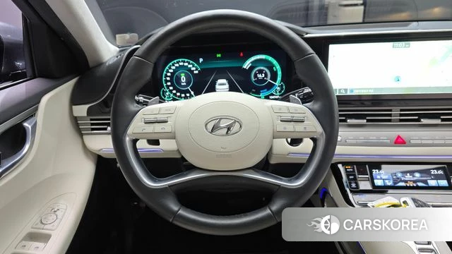 Hyundai The New Grandeur IG Hybrid 2022 Серый из Кореи, фото 4