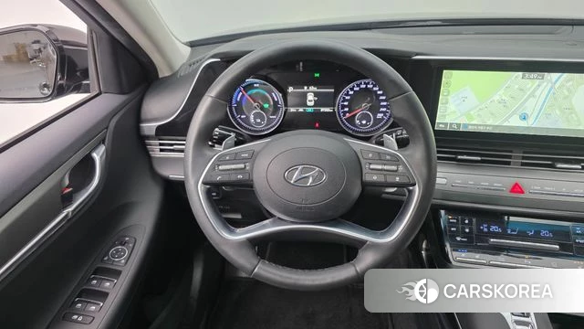 Hyundai The New Grandeur IG Hybrid 2022 Черный из Кореи, фото 4