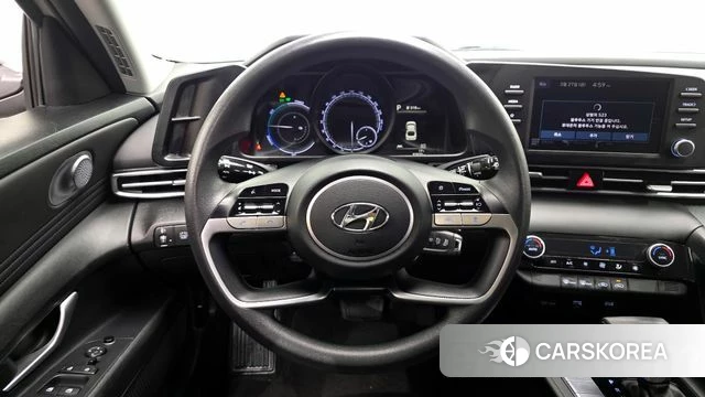 Hyundai Avante Hybrid (CN7) 2021 Серебряный из Кореи, фото 4