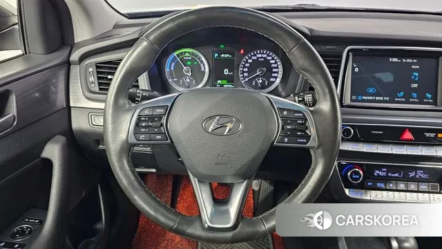 Hyundai Sonata New Rise Hybrid 2018 Серый из Кореи, фото 4