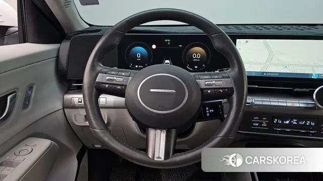 Hyundai Kona Hybrid (SX2) 2023 Белый из Кореи, фото 4