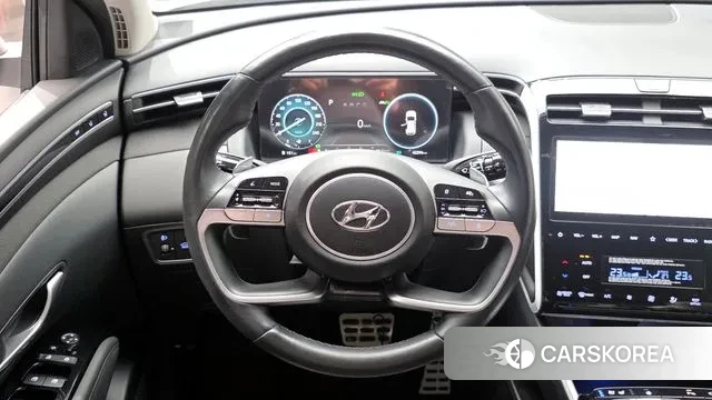 Hyundai Tucson Hybrid (NX4) 2021 Белый из Кореи, фото 4