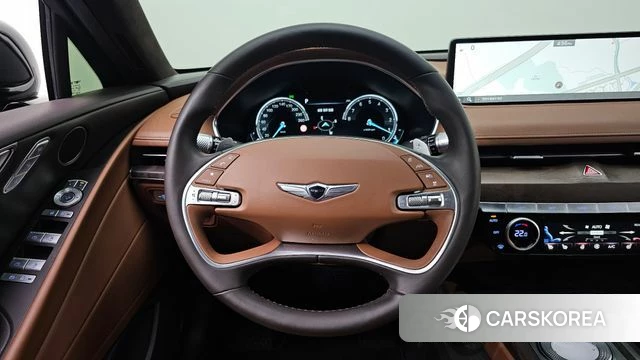 Genesis G80 (RG3) 2022 Черный из Кореи, фото 4