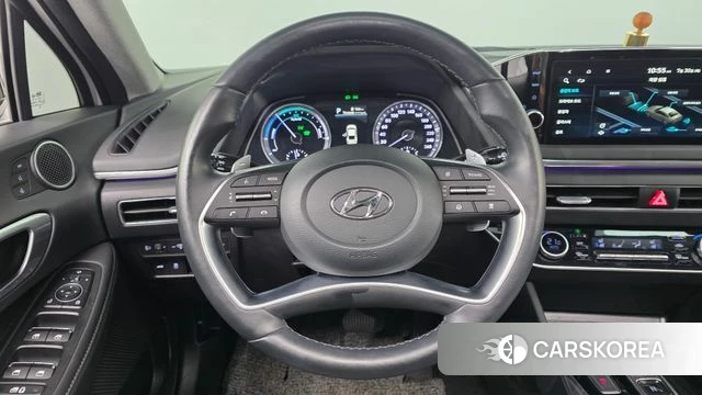 Hyundai Sonata Hybrid (DN8) 2021 Белый из Кореи, фото 4