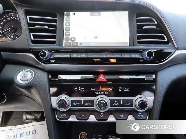 Hyundai The New Avante AD 2018 Белый из Кореи, фото 4