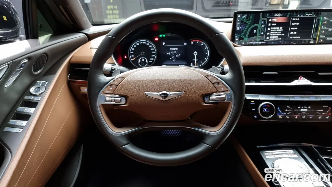 Genesis G80 (RG3) 2020 Черный из Кореи, фото 4