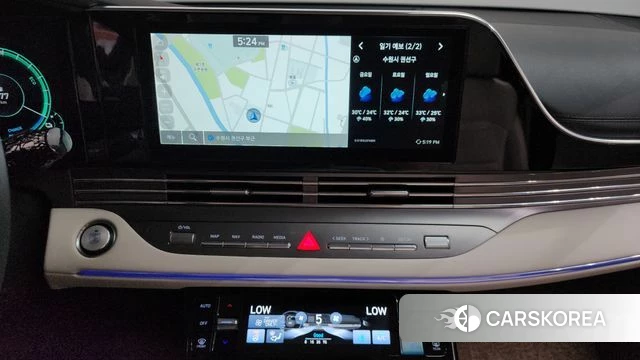 Hyundai The New Grandeur IG Hybrid 2022 Черный из Кореи, фото 4