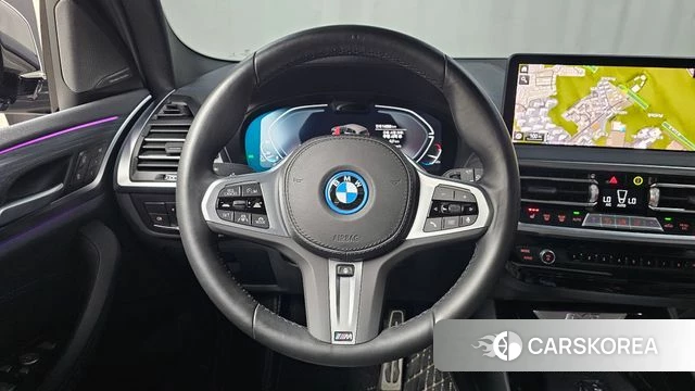 BMW iX3 2024 Синий из Кореи, фото 4